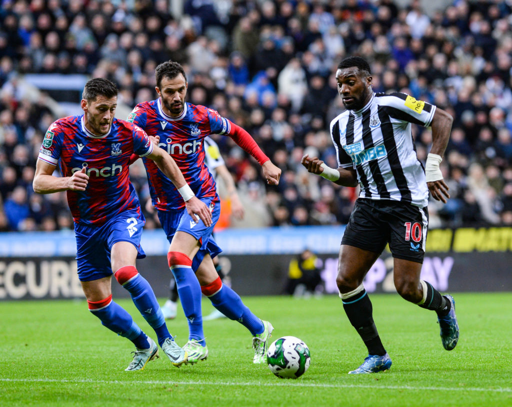 Newcastle United v Crystal Palace - Carabao Cup Third Round
