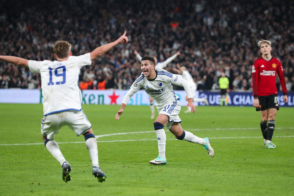 F.C. Copenhagen v Manchester United: Group A - UEFA Champions League 2023/24