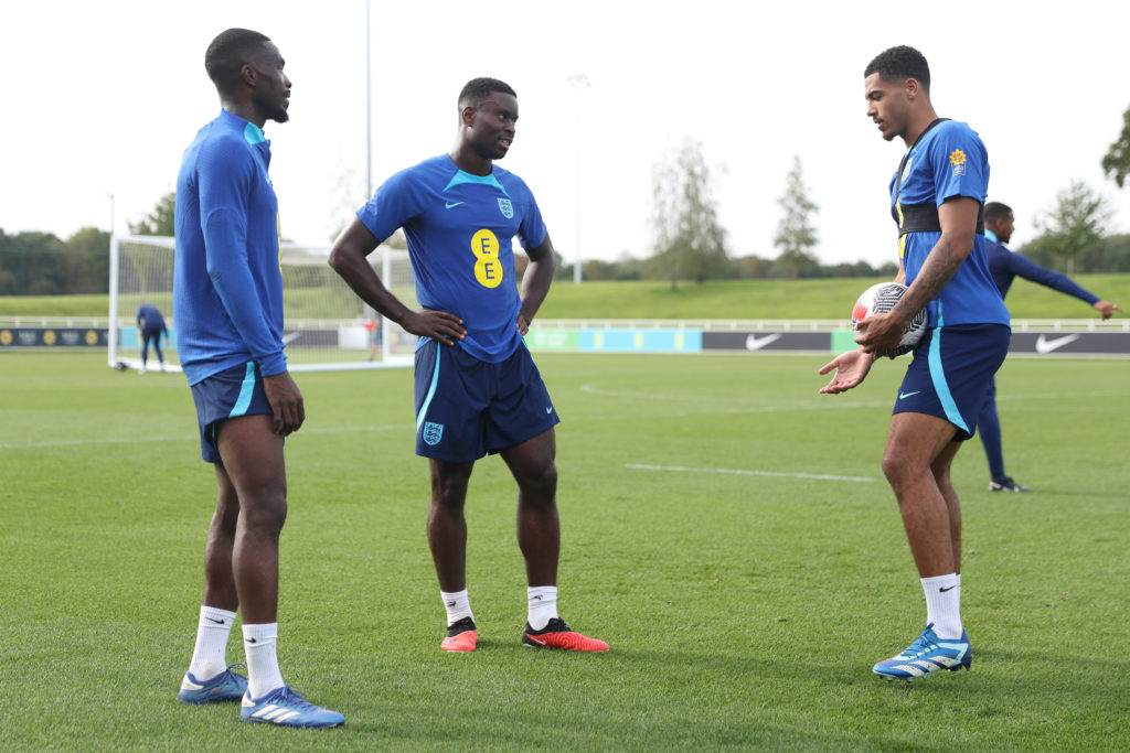 England Men's October Camp Training Session