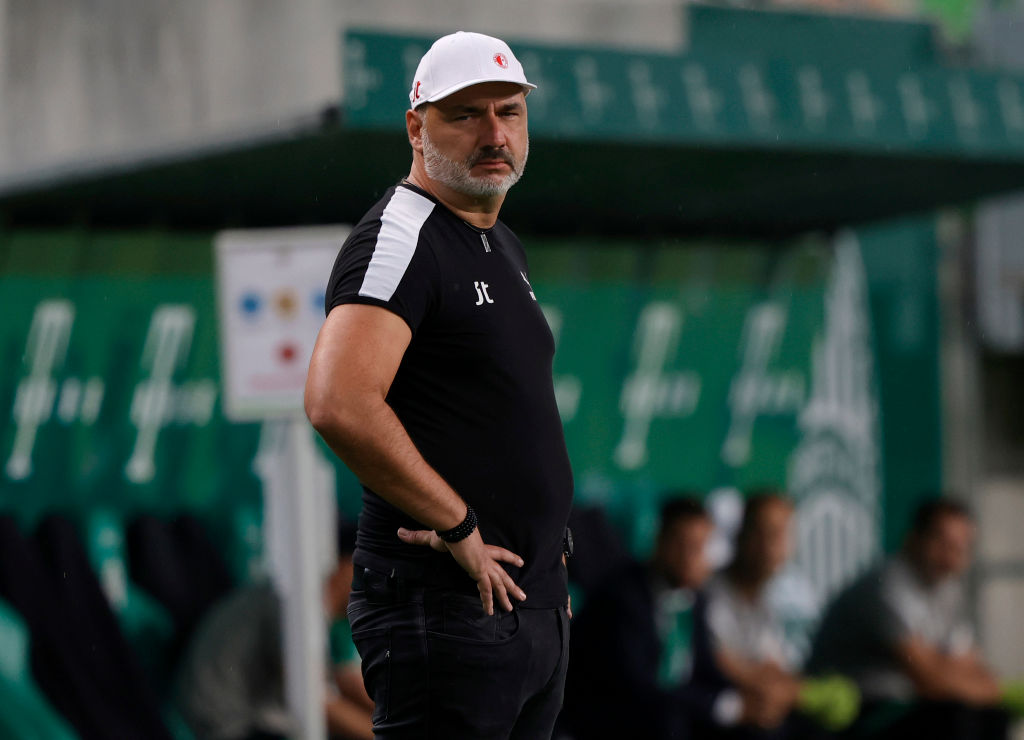 Ferencvarosi TC v SK Slavia Praha - UEFA Champions League Third Qualifying Round 1st Leg