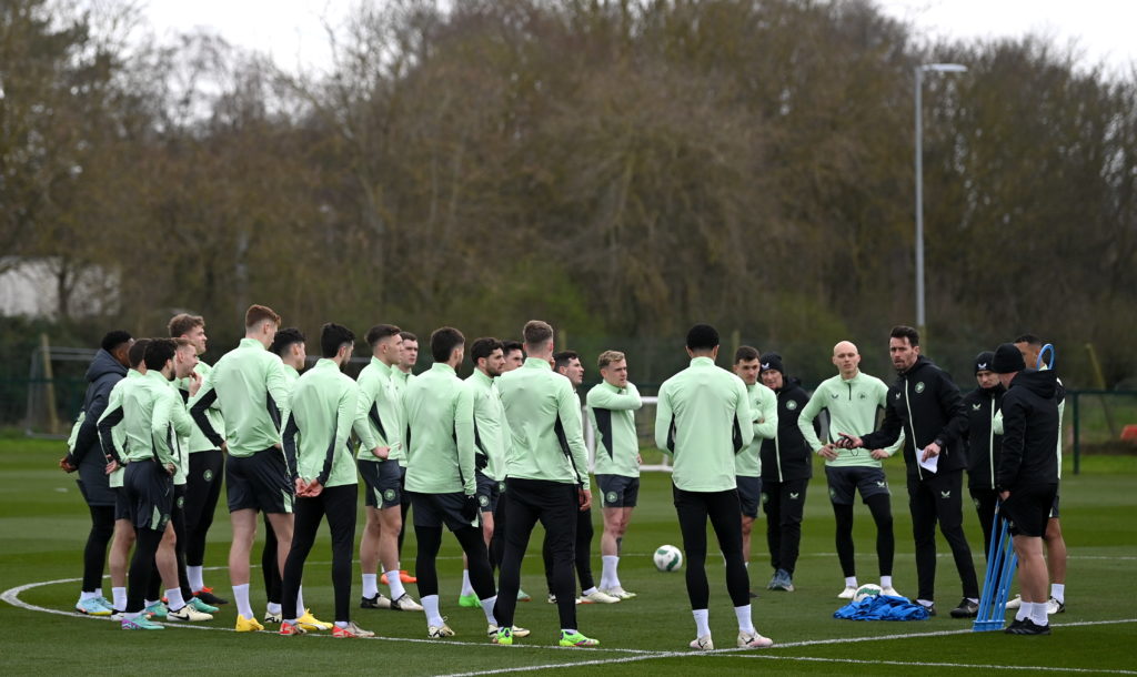 Republic of Ireland Training Session