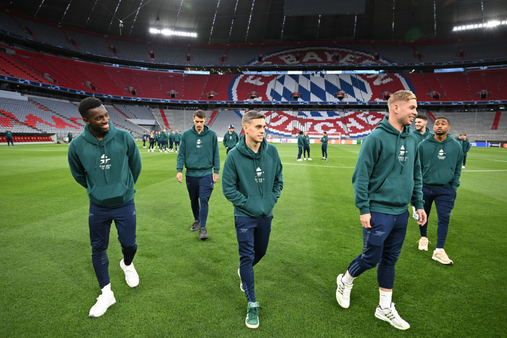 Arsenal Press Conference - UEFA Champions League 2023/24
