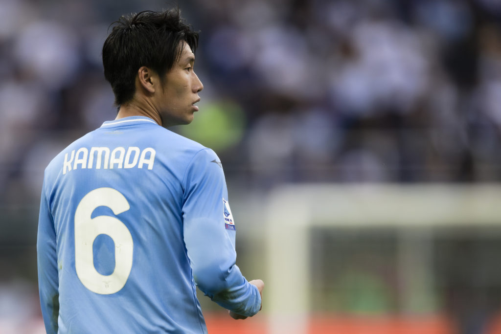 Daichi Kamada of SS Lazio looks on during the Serie A