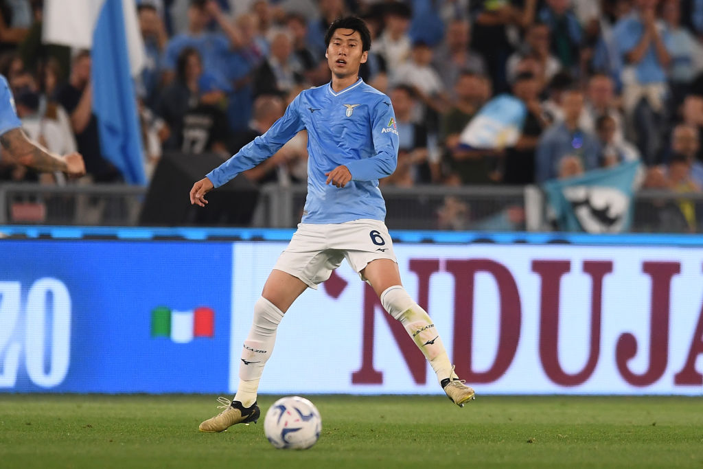 Daichi Kamada of SS Lazio during the Serie A football match