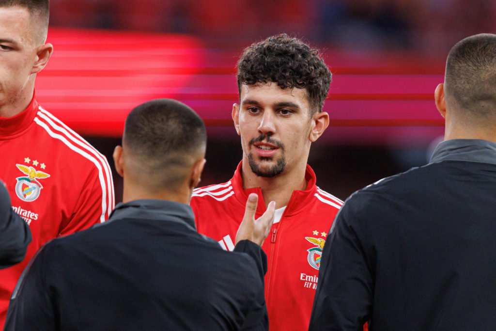 Tomas Araujo (SL Benfica) seen in action during Liga
