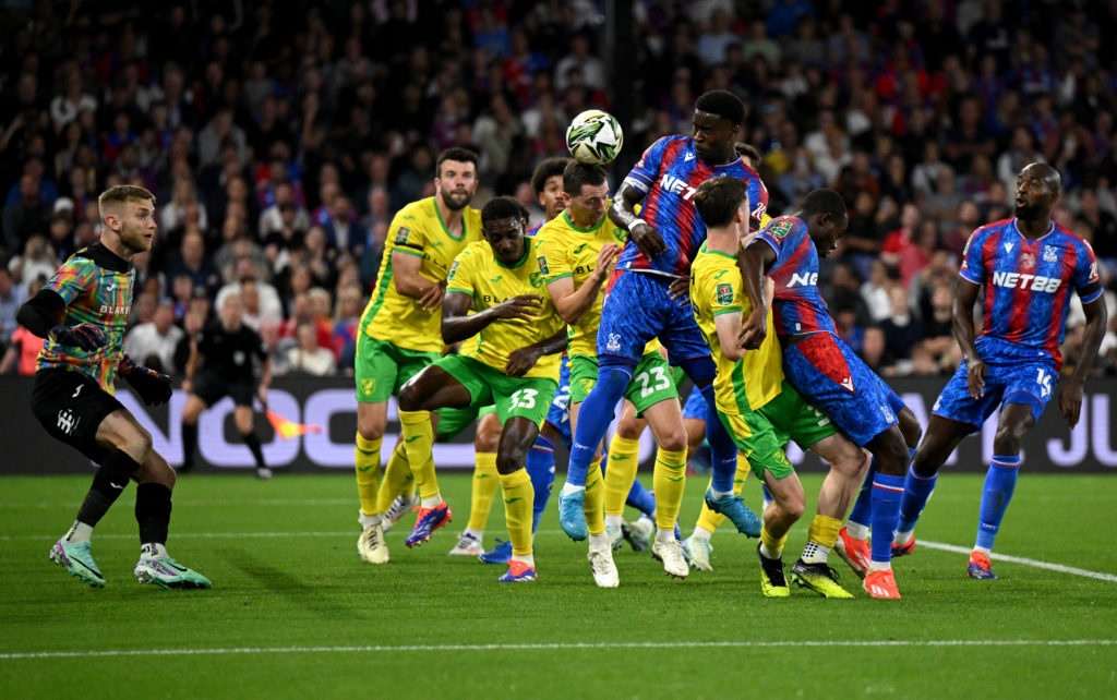 Crystal Palace v Norwich City - Carabao Cup Second Round