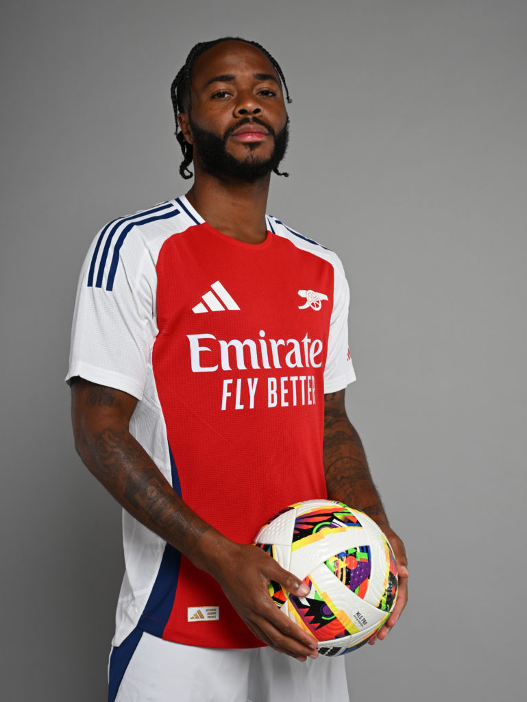 Arsenal Unveil New Signing Raheem Sterling