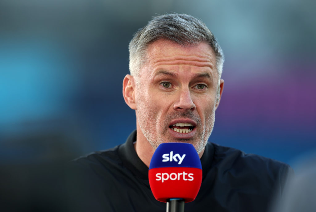 Former Liverpool player and current Sky Sports Pundit Jamie Carragher.
