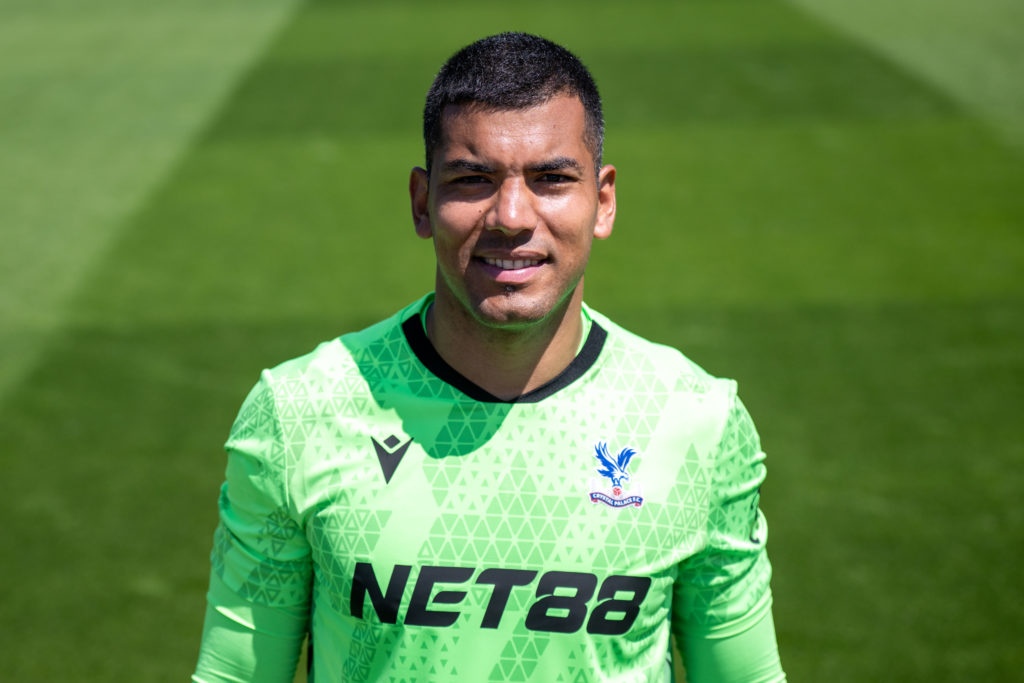 Walter Benitez during a friendly for Crystal Palace against Millwall