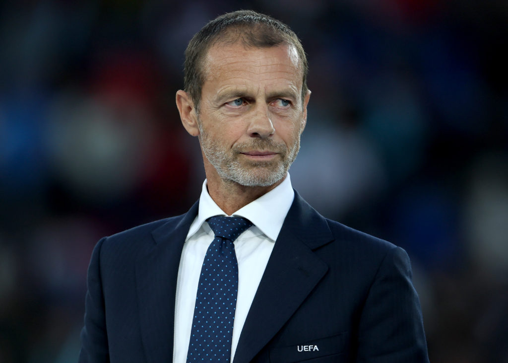 UEFA President Aleksander Ceferin