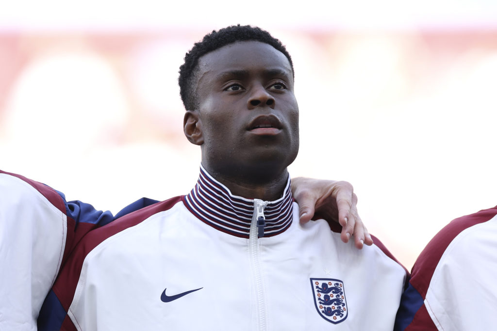 Marc Guehi lines up for England before a clash against Andorra