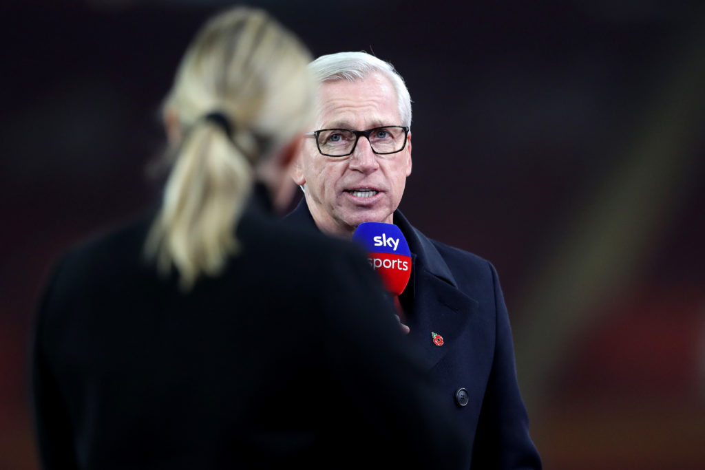 Alan Pardew speaks on Sky Sports.