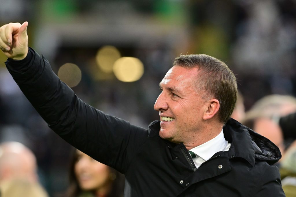 Celtic head coach Brendan Rodgers