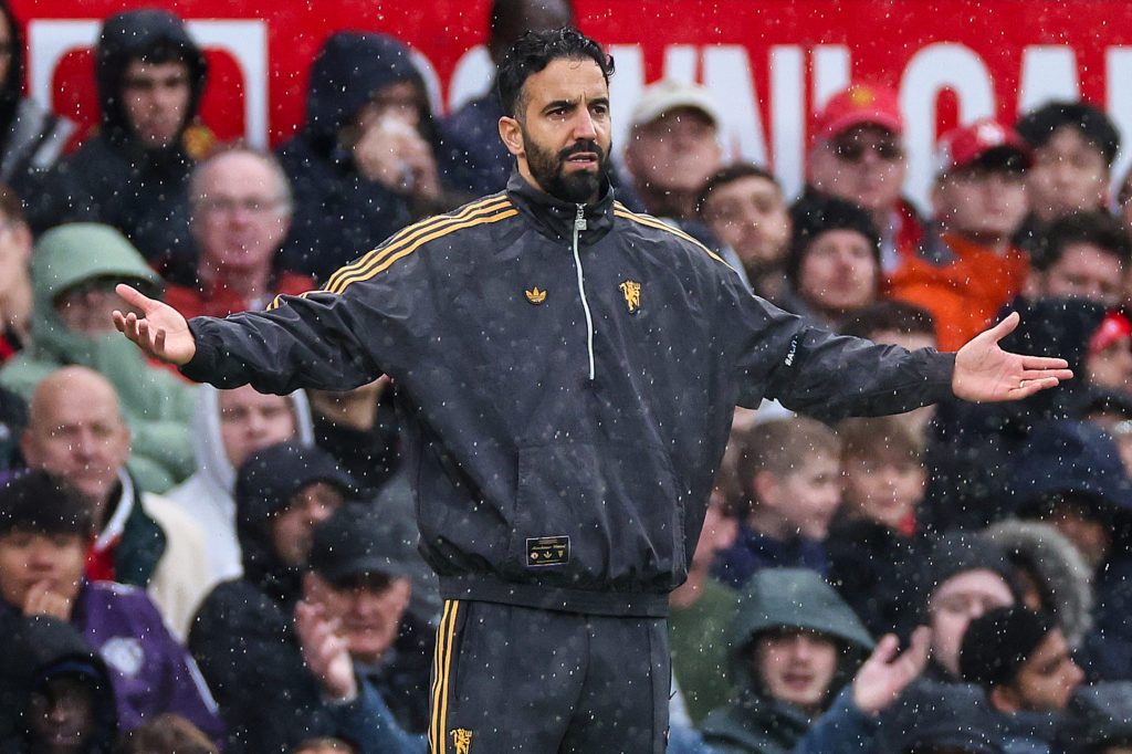 Manchester United head coach / manager Ruben Amorim.