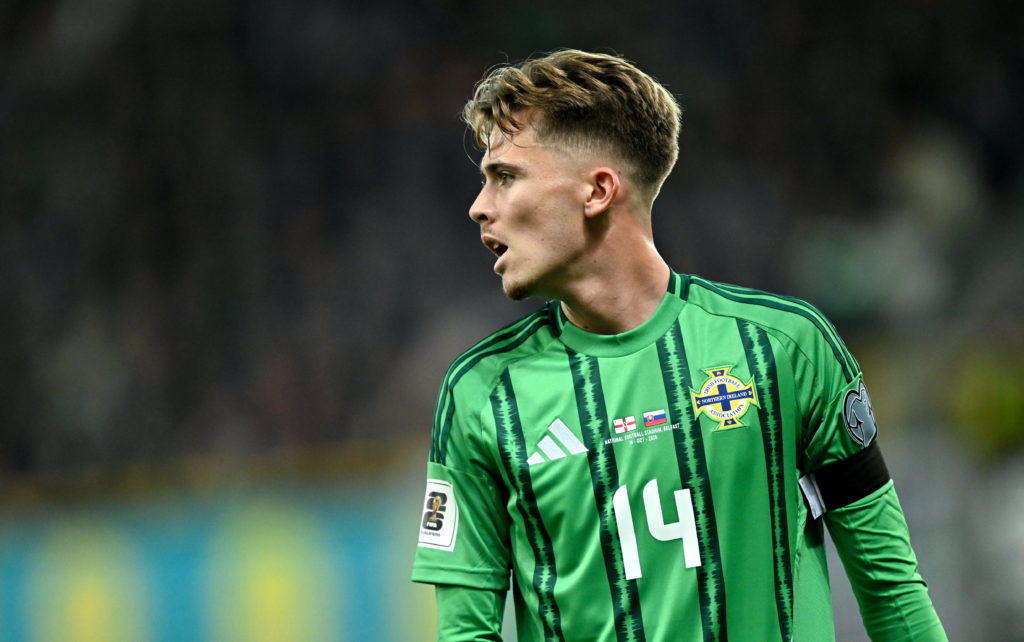 Isaac Price of Northern Ireland