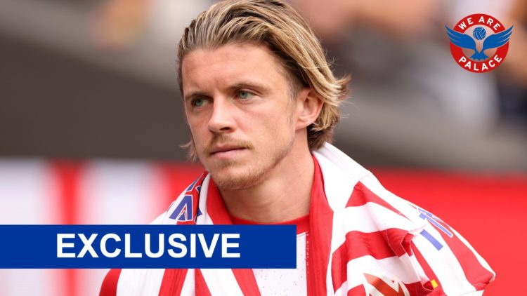 Atletico Madrid player Conor Gallagher.