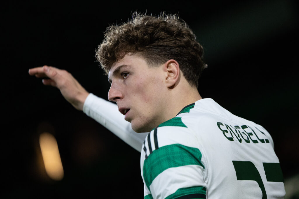 Arne Engels in action for Celtic