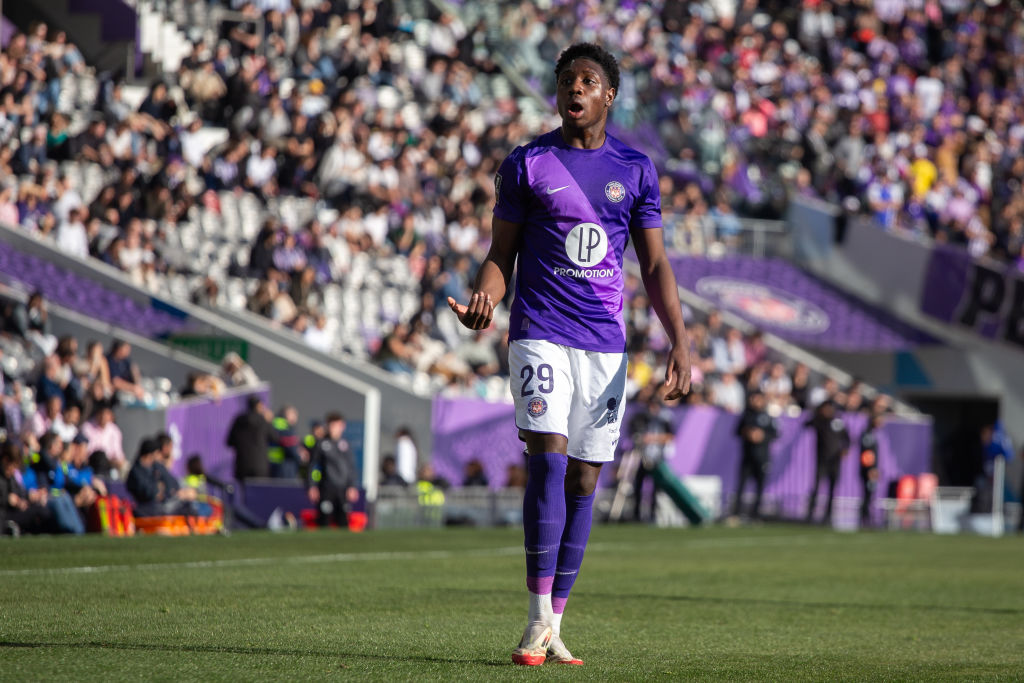 Jaydee Canvot: Toulouse FC v OGC Nice - Ligue 1 McDonald's