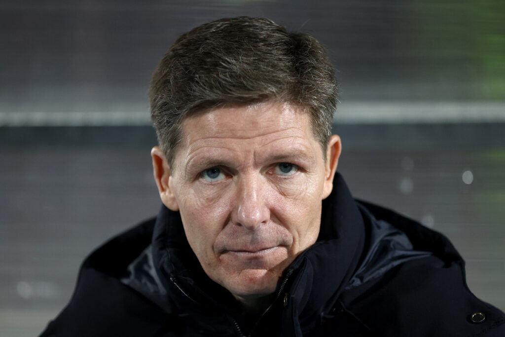 Oliver Glasner: HSK Zrinjski Mostar v Crystal Palace FC - UEFA Conference League 2025/26 Knockout Play-off First Leg