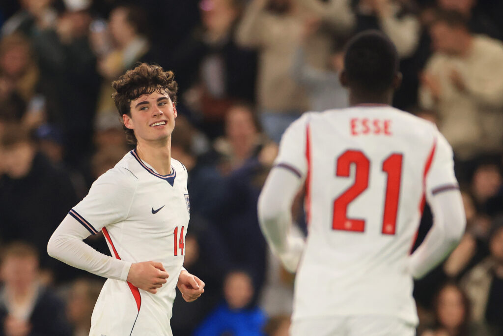 Archie Gray during England v Moldova - UEFA U21 EURO 2027 Qualifier