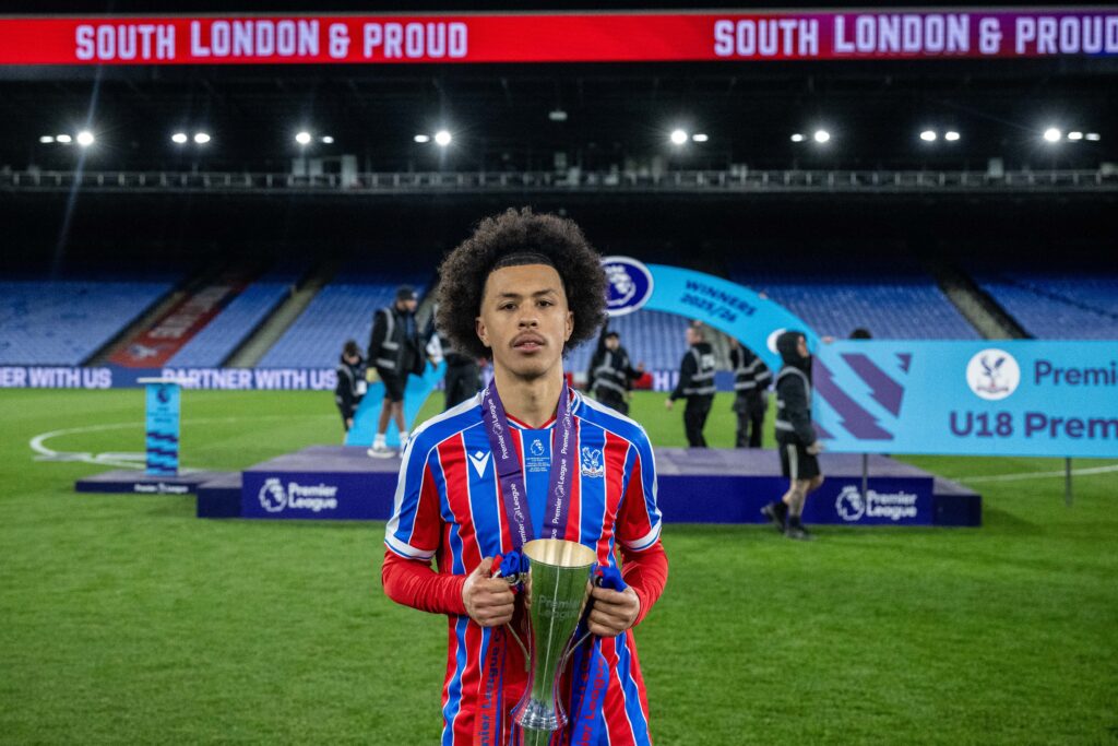 Joel Drakes-Thomas: Crystal Palace U18 v Manchester United U18: Premier League Cup Final