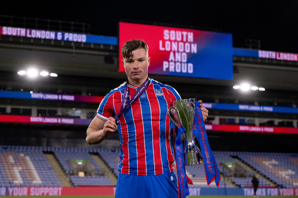 Dean Benamar: Crystal Palace U18 v Manchester United U18: Premier League Cup Final