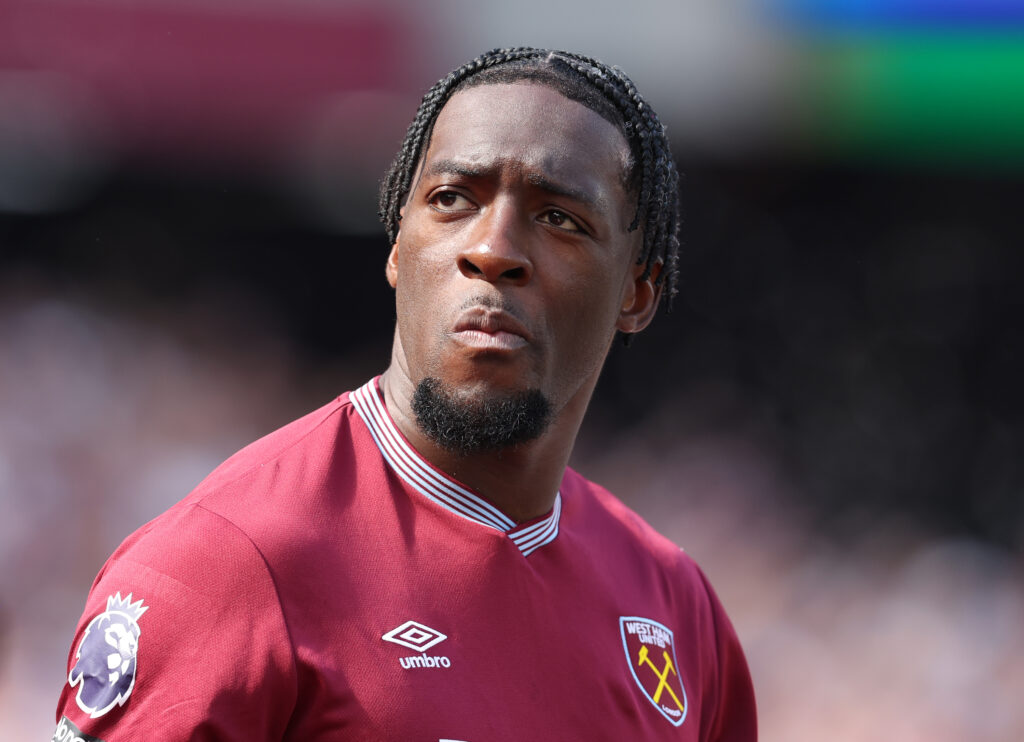 Axel Disasi: West Ham United v Leeds United - Premier League