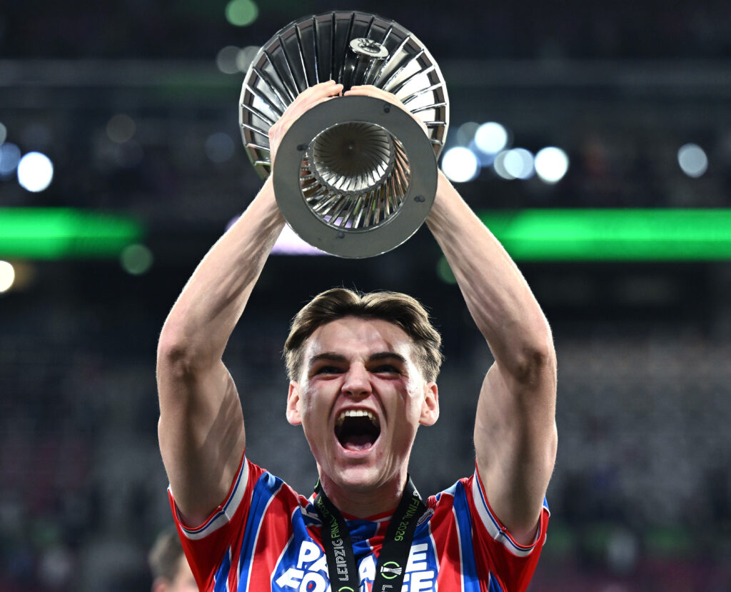 Justin Devenny: Crystal Palace FC v Rayo Vallecano de Madrid - UEFA Conference League Final 2026